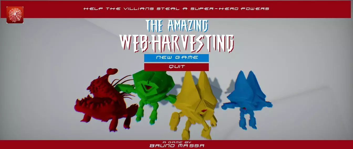 The Amazing Web-Harveting (MiniJam 123 edition)