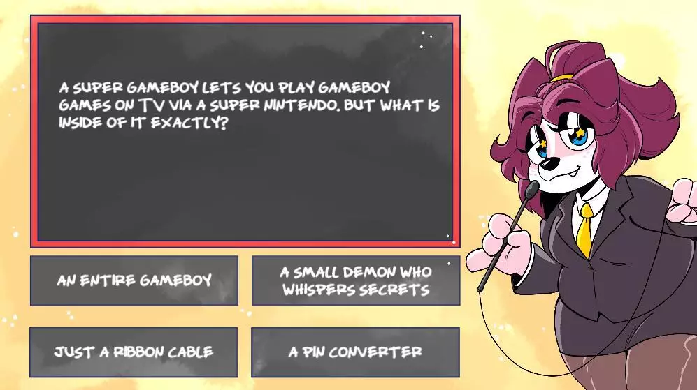 -Nuggy's Big Stupid Video Game Quiz Show-游戏截图-好玩游戏库