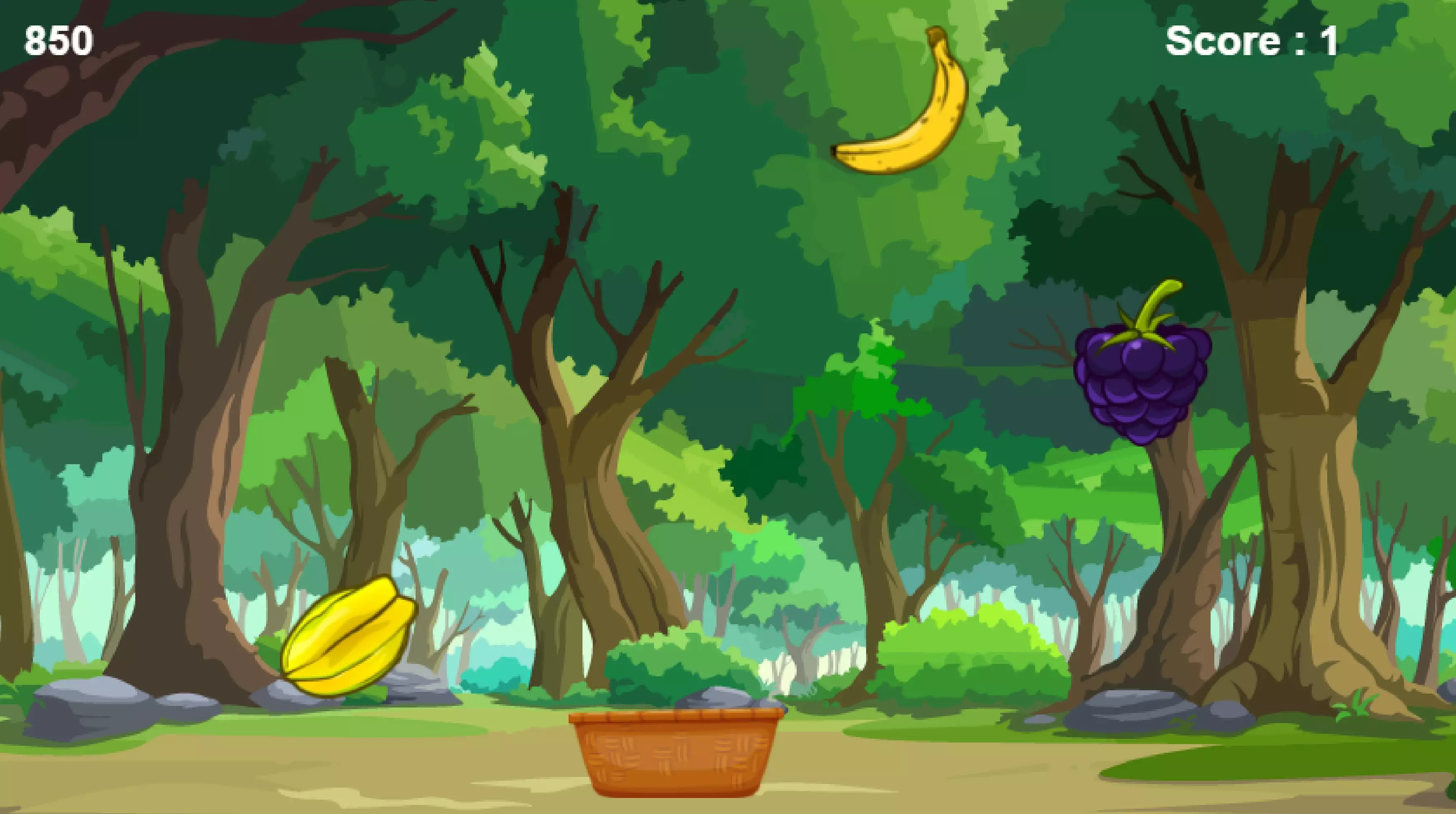 -Game Menangkap Buah-游戏截图-好玩游戏库