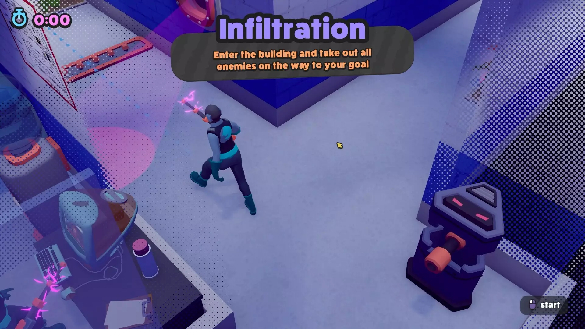 -JUSTICE SUCKS: Tactical Vacuum Action-游戏截图-好玩游戏库