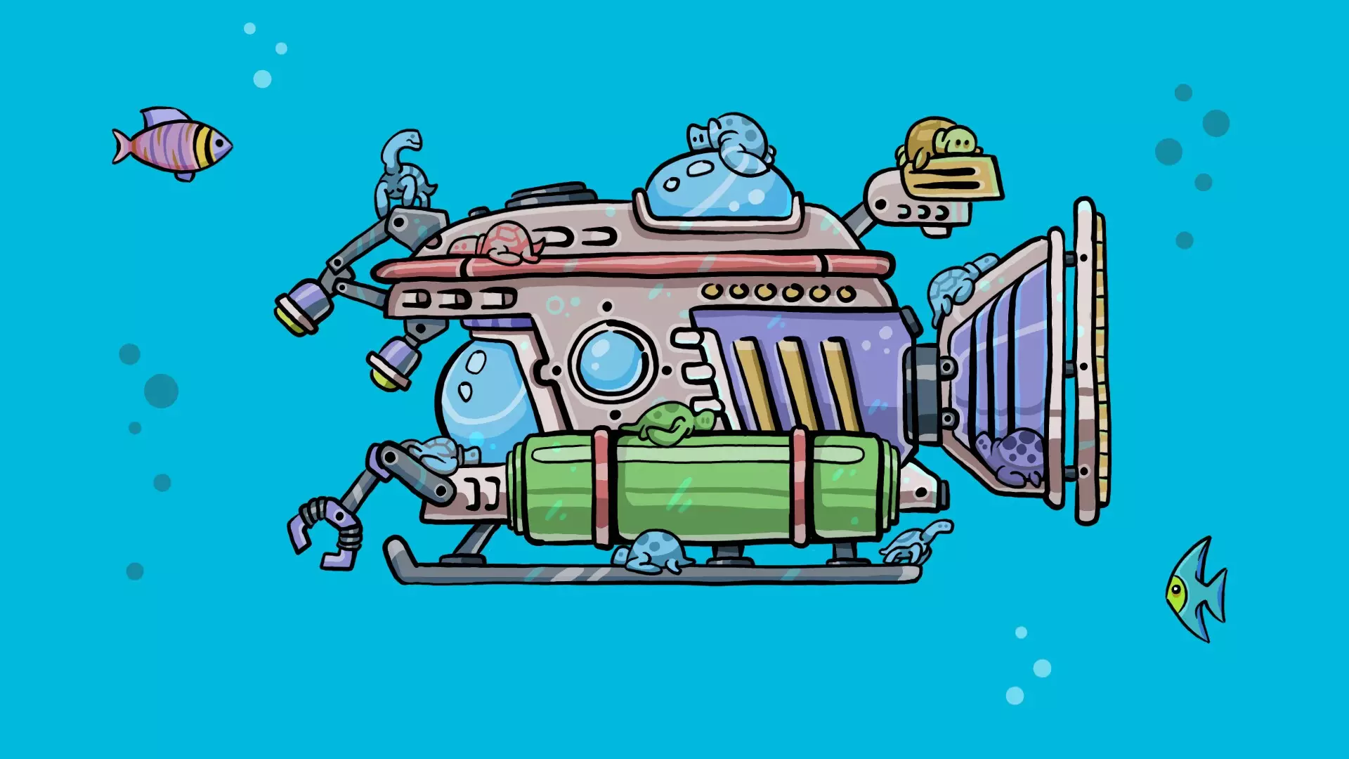 -100 hidden turtles-游戏截图-好玩游戏库