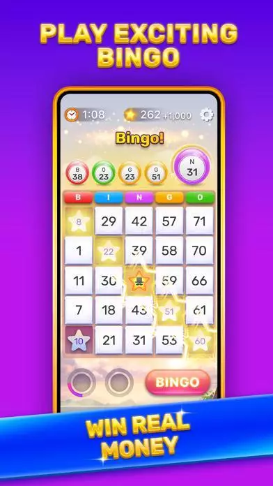 -Bingo Stars - Win Real Money-游戏截图-好玩游戏库