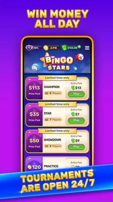 -Bingo Stars - Win Real Money-游戏截图-好玩游戏库