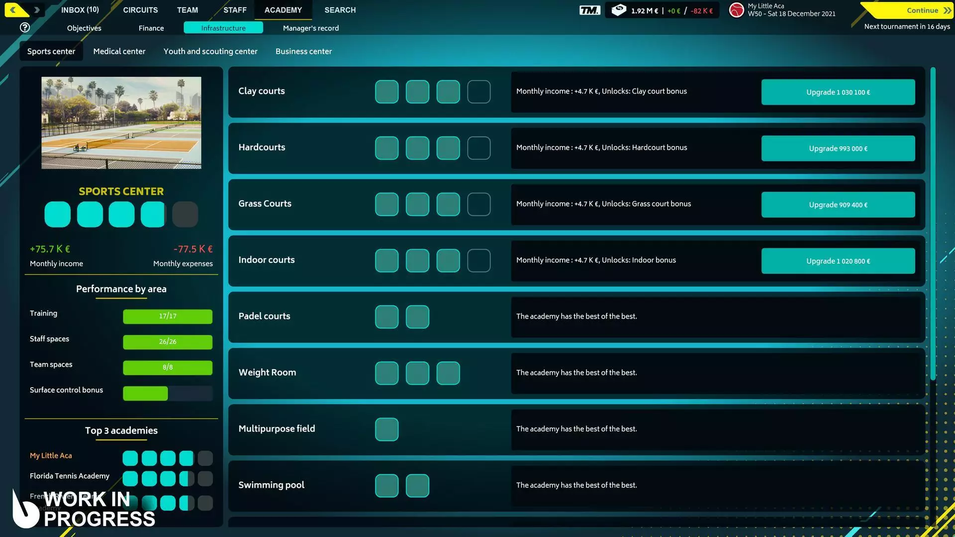 -Tennis Manager 2022-游戏截图-好玩游戏库