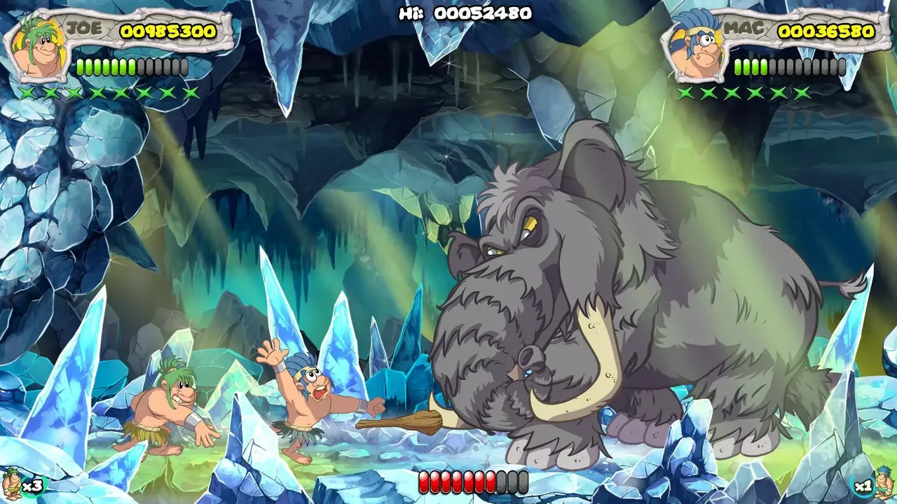 -New Joe & Mac - Caveman Ninja-游戏截图-好玩游戏库