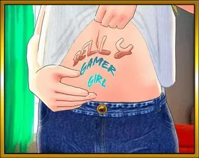 BELLY GAMER GIRL
