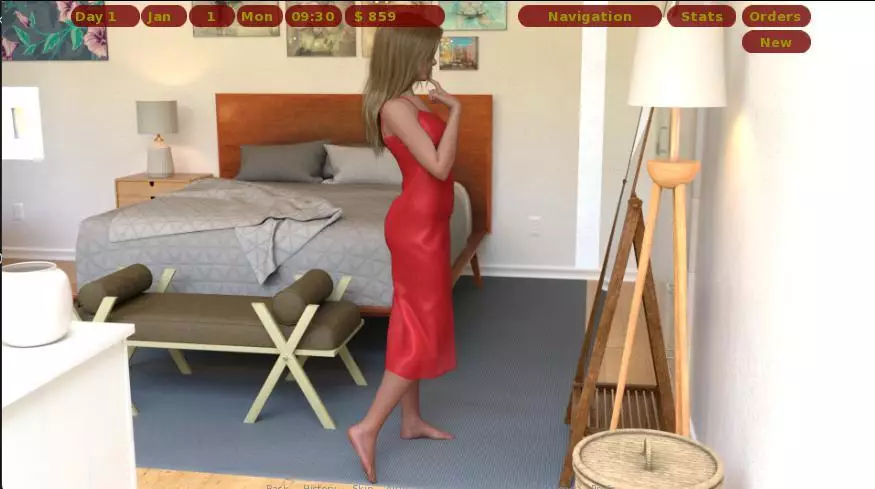 -Roommate (itch) (Yuliya3k)-游戏截图-好玩游戏库