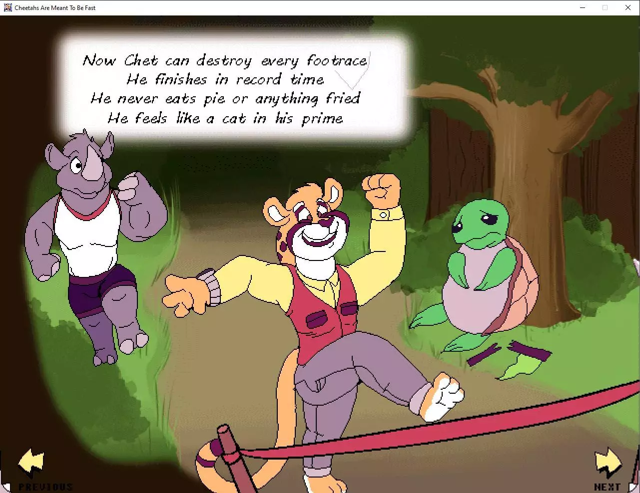 -Cheetahs Are Meant To Be Fast (itch)-游戏截图-好玩游戏库