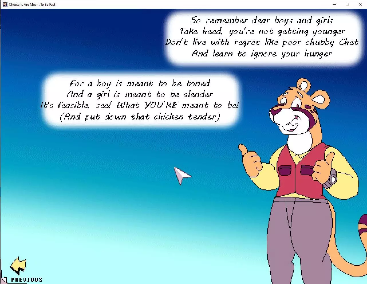 -Cheetahs Are Meant To Be Fast (itch)-游戏截图-好玩游戏库