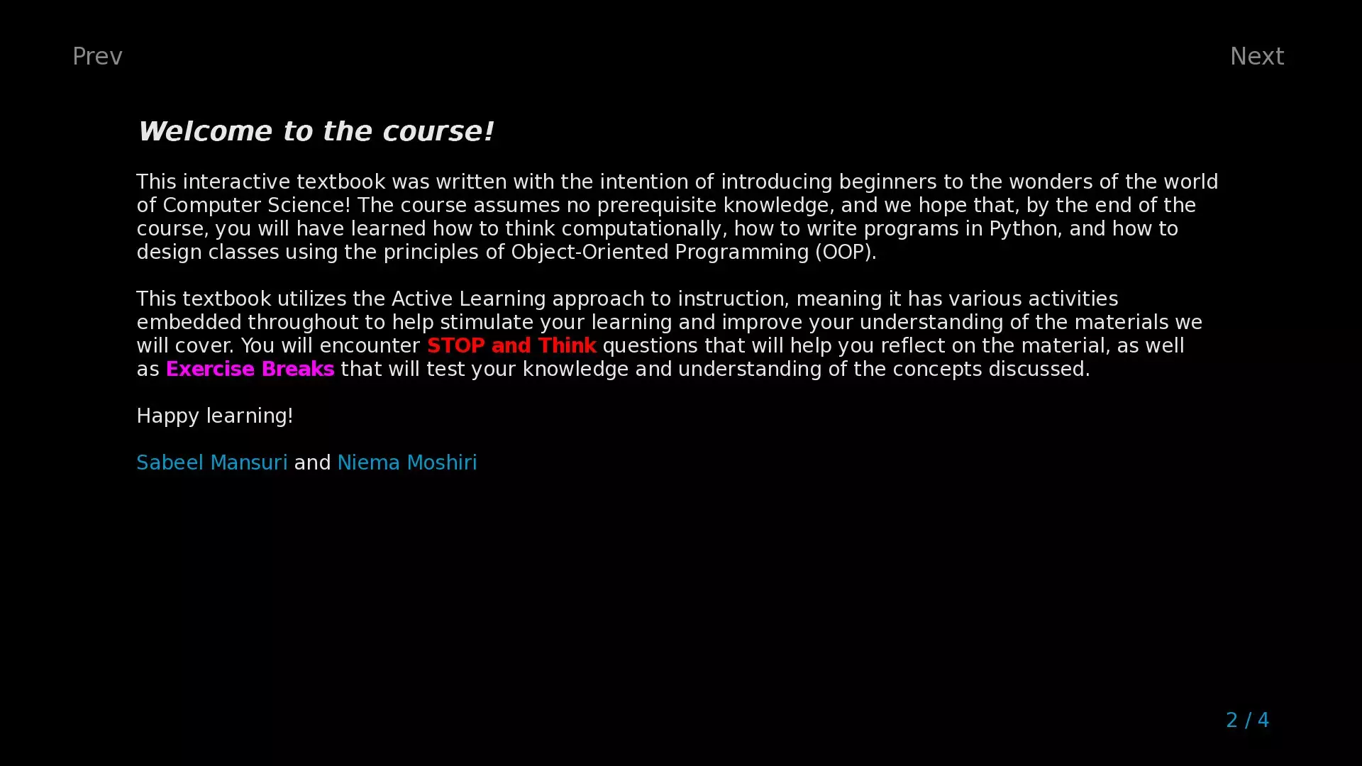 Learn Programming: Python – Remake