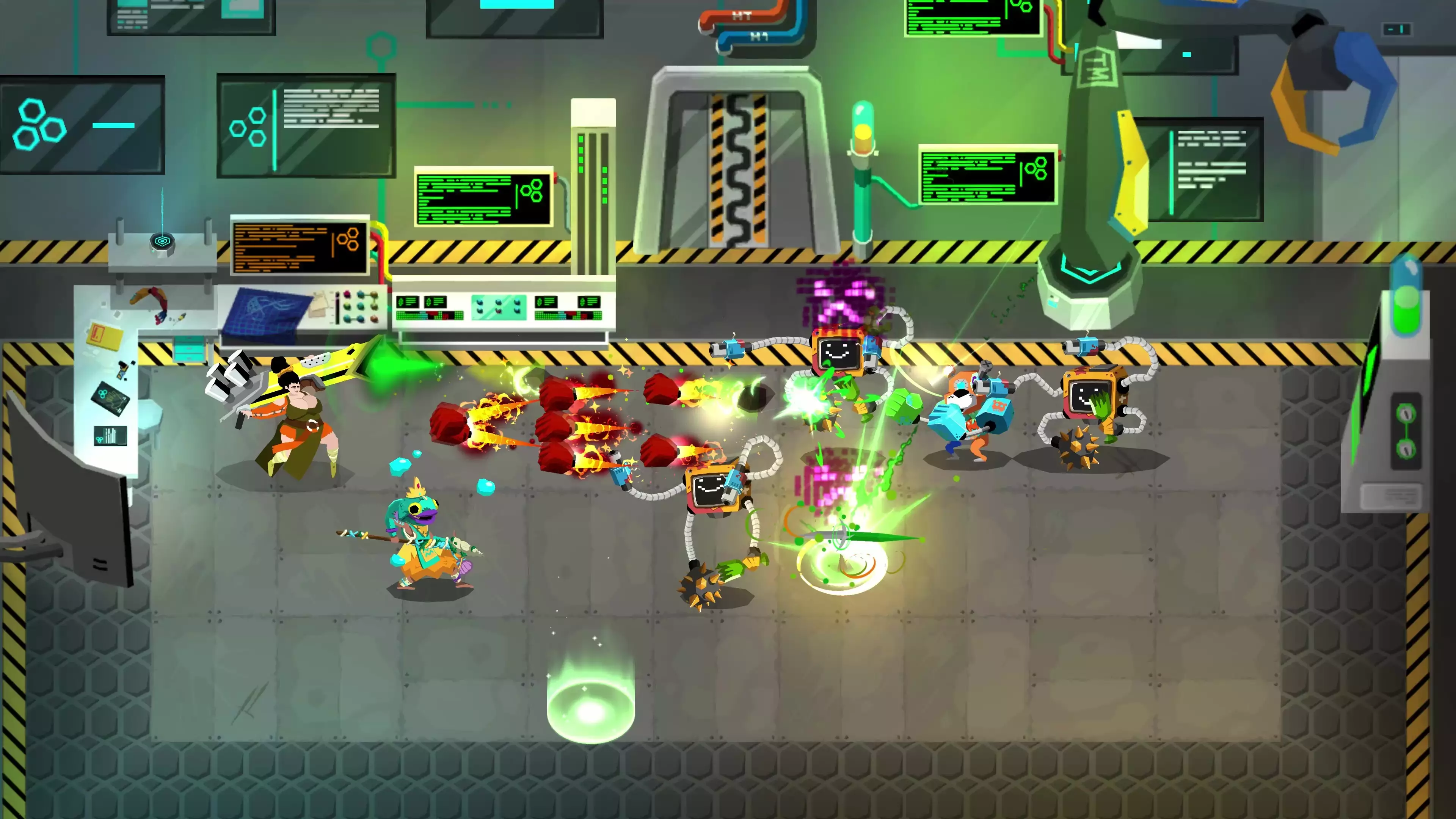 -Grid Force - Mask Of The Goddess-游戏截图-好玩游戏库