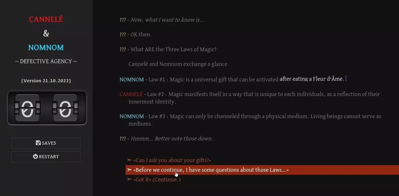 -Cannelé & Nomnom - Defective Agency-游戏截图-好玩游戏库