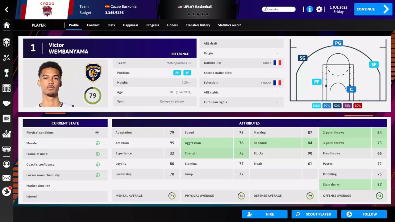 -International Basketball Manager 23-游戏截图-好玩游戏库