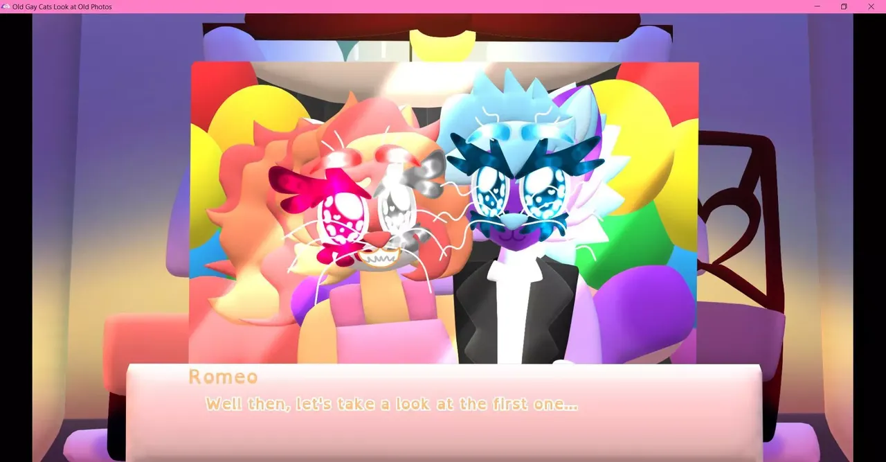 -Old Gay Cats Look at Old Photos-游戏截图-好玩游戏库