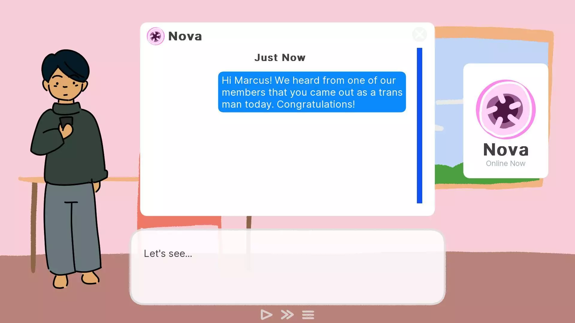 -Marcus Comes Out Online-游戏截图-好玩游戏库