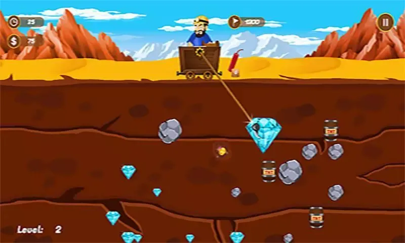 -Diamond Miner - Funny Game (lisaweby)-游戏截图-好玩游戏库
