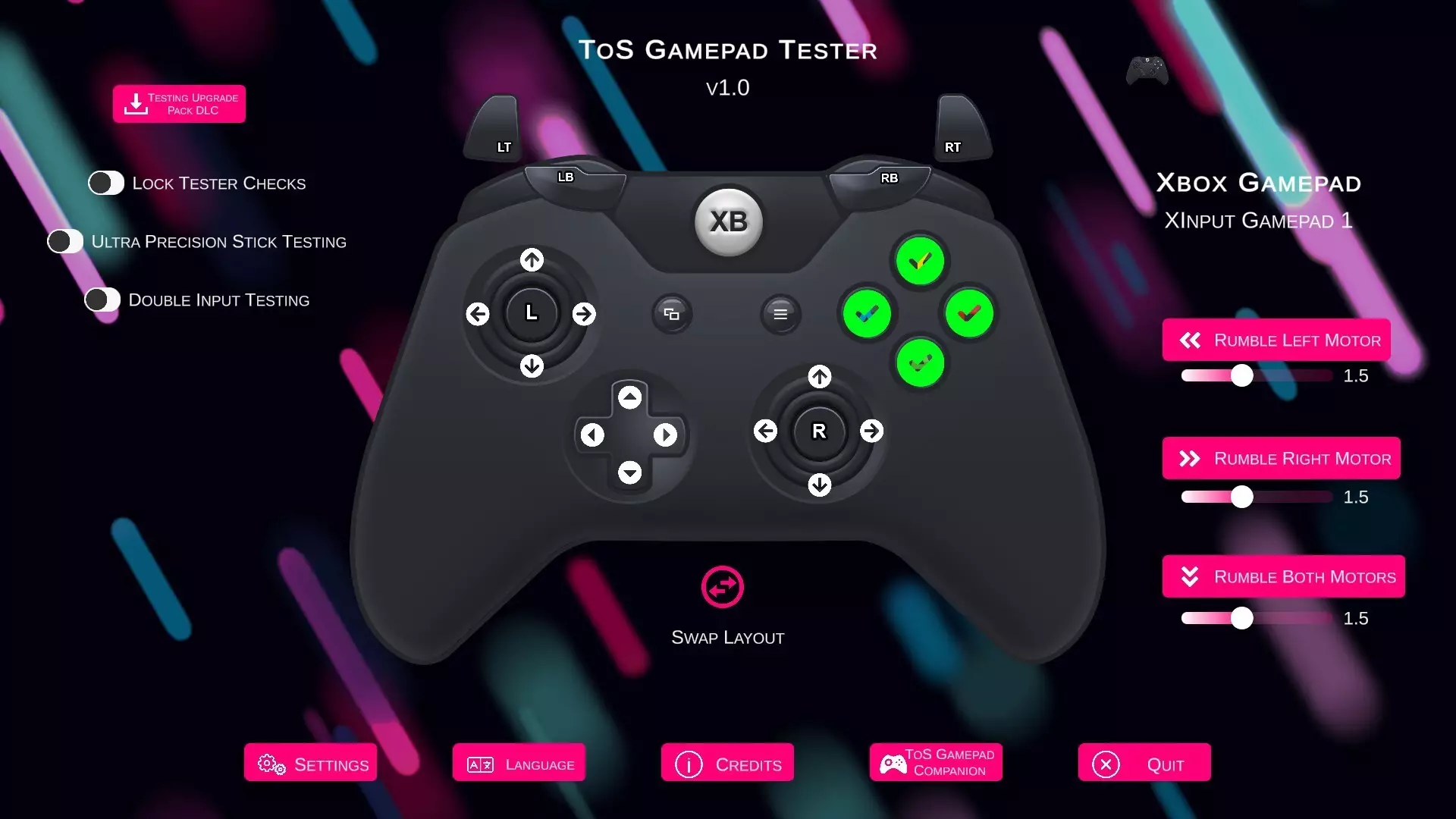 -ToS Gamepad Tester-游戏截图-好玩游戏库