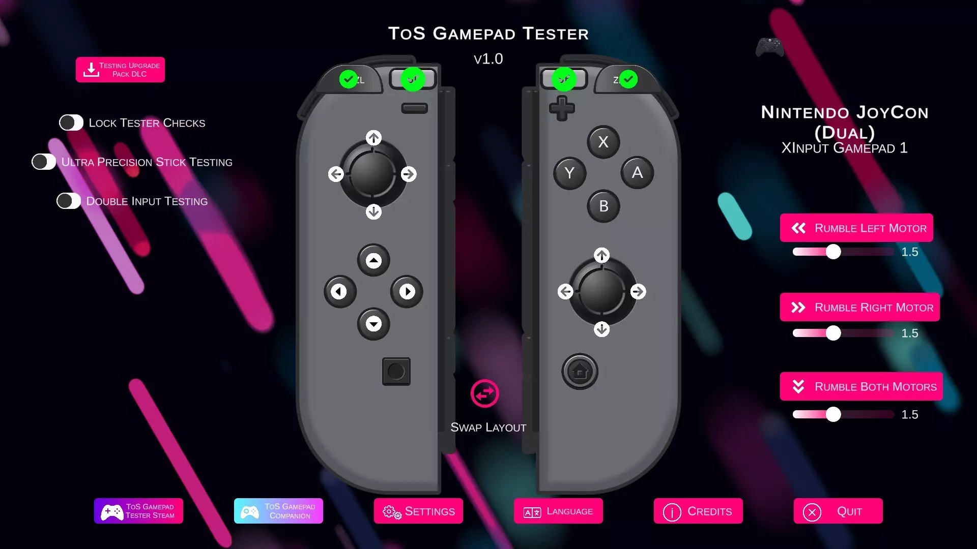 -ToS Gamepad Tester-游戏截图-好玩游戏库