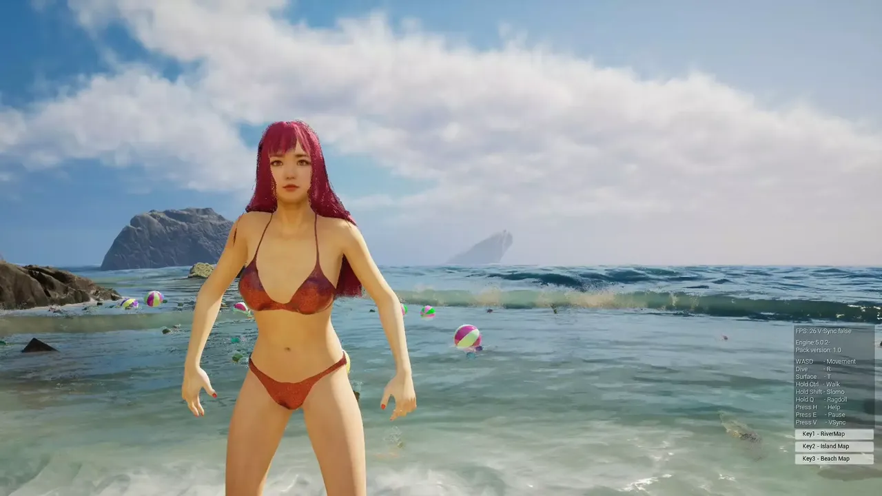 -☆IDOL GLAXY Fun at Beach with Paskey-游戏截图-好玩游戏库