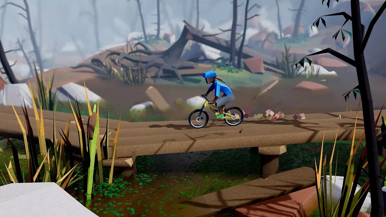 -Lonely Mountains: Downhill - Redmoor Falls-游戏截图-好玩游戏库