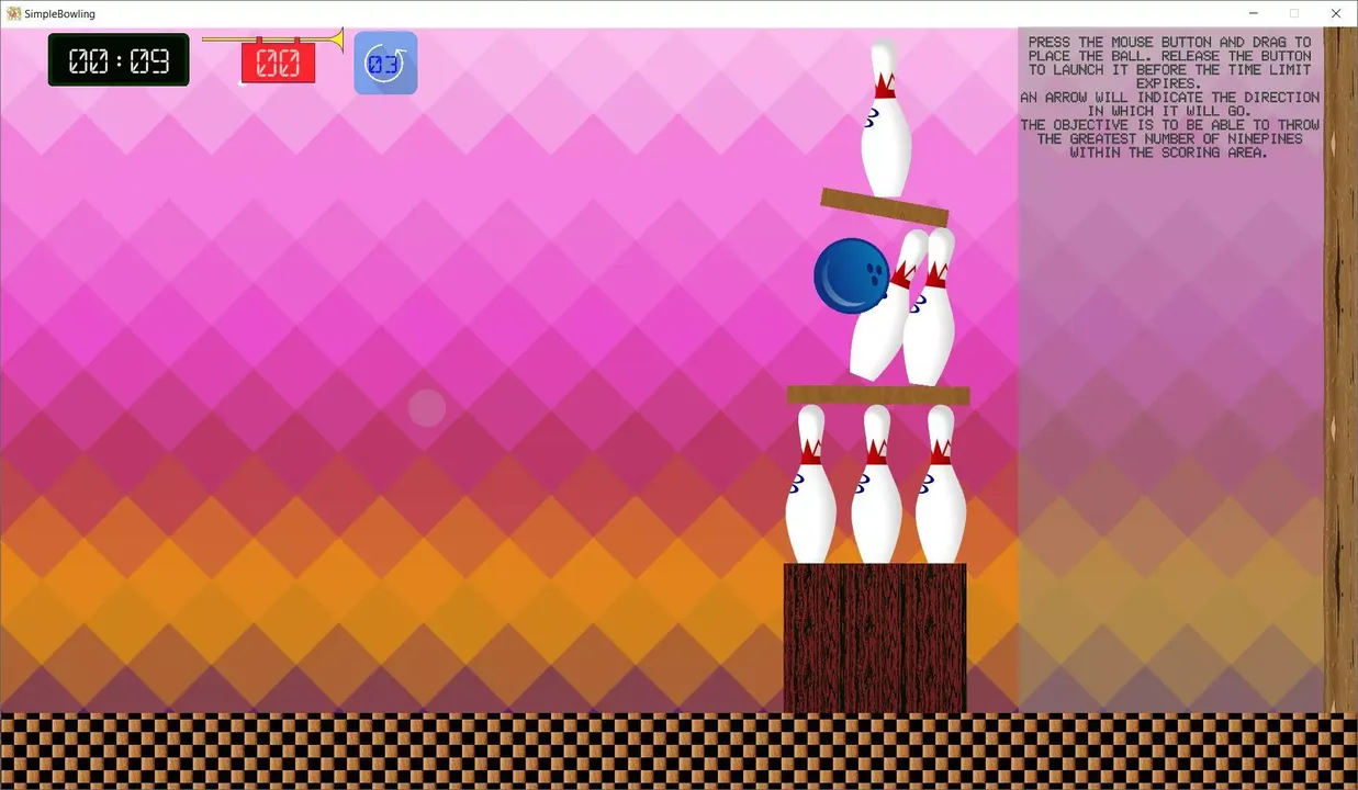 -2D Simple Bowling-游戏截图-好玩游戏库