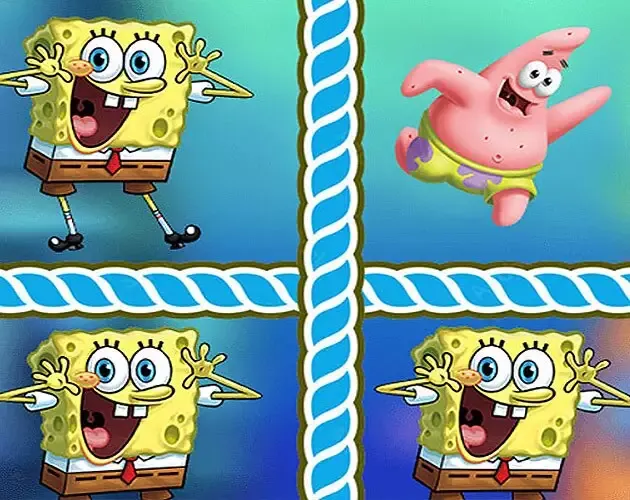 SpongeBob Tic Tac Toe Game