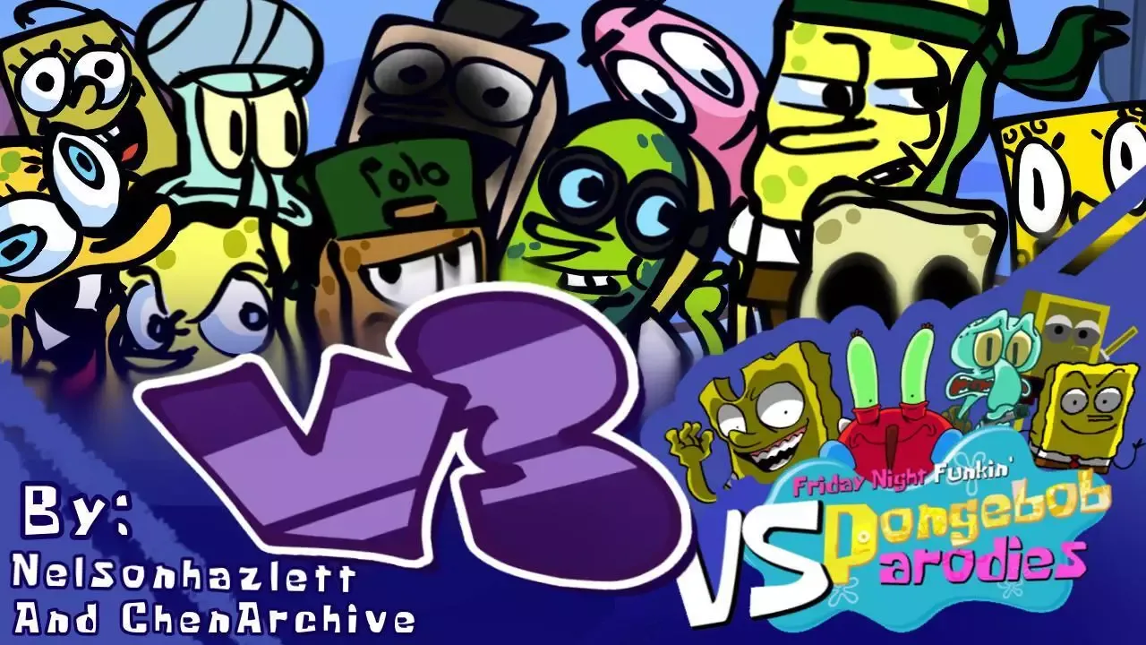 Vs Spongebob Parodies V3 FNF for MAC