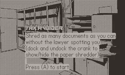 super corporate tax evader (playdate)