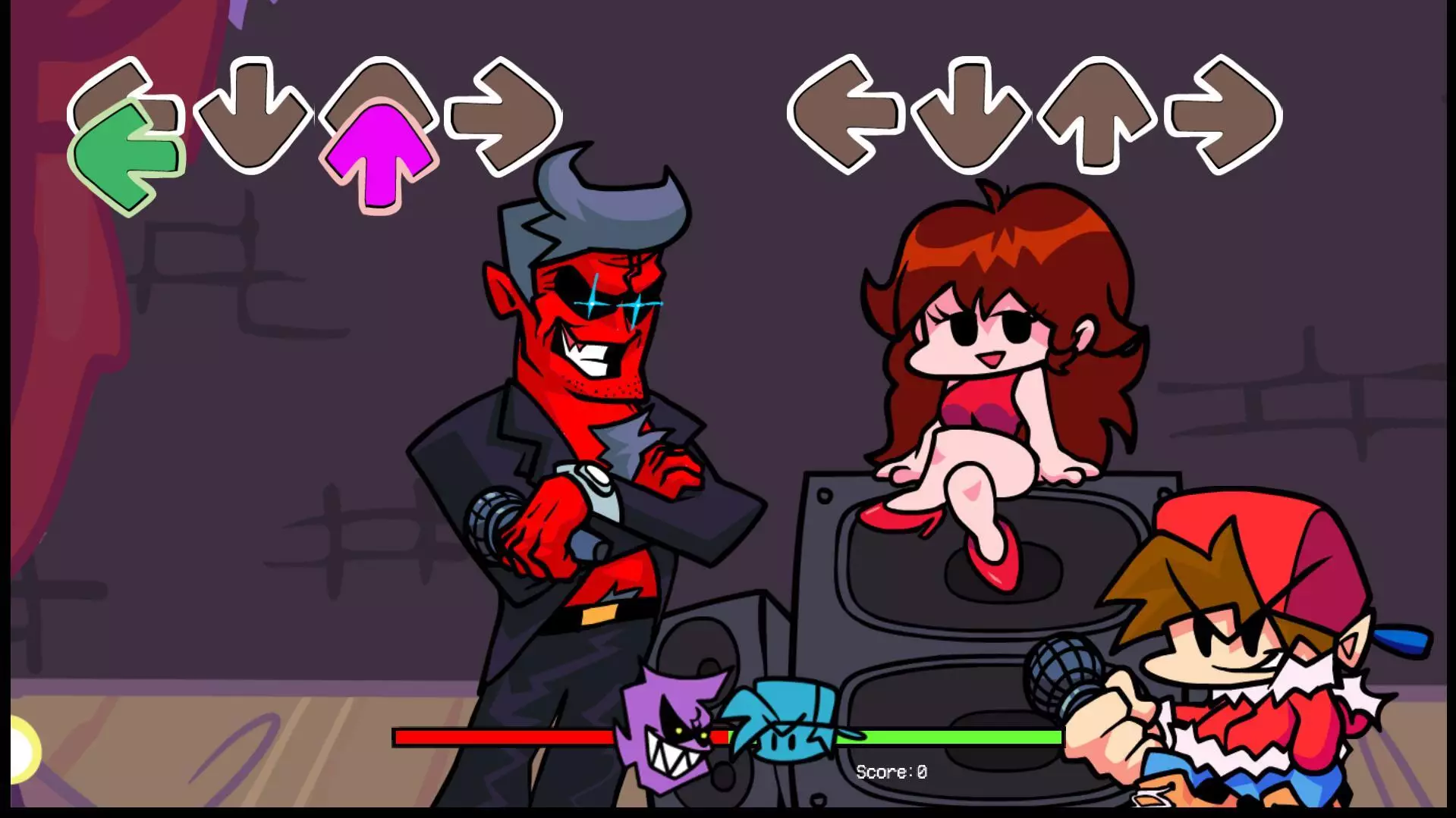 Friday Night Funkin super hard mode (Lusans2002)