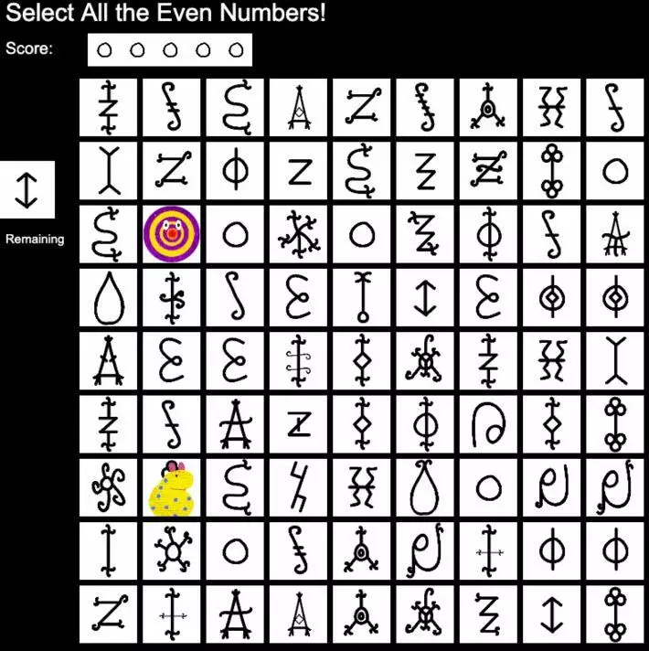 Pomao’s Hackety Znaker