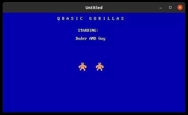 GORILLA.BAS fixed for QB64 & Linux