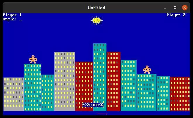 -GORILLA.BAS fixed for QB64 & Linux-游戏截图-好玩游戏库