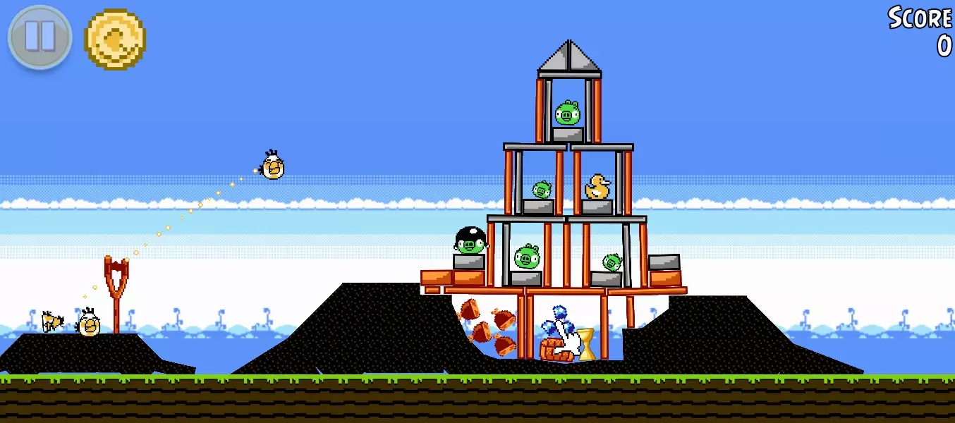 -Angry Birds Famicom-游戏截图-好玩游戏库
