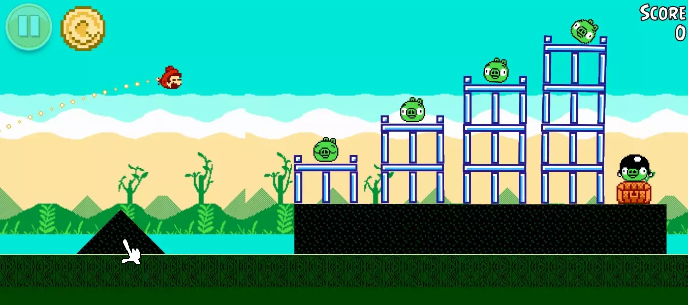 -Angry Birds Famicom-游戏截图-好玩游戏库