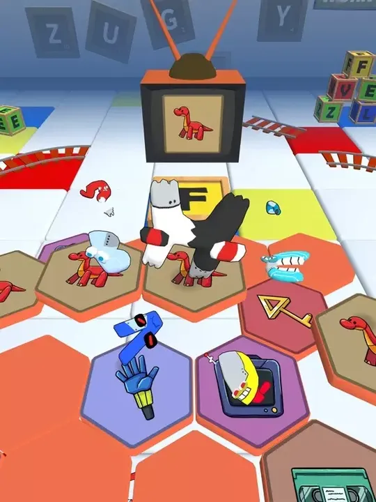 -Alphabet Fall.IO - Match Race-游戏截图-好玩游戏库