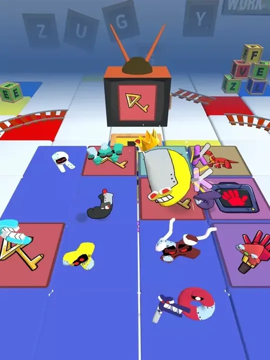 -Alphabet Fall.IO - Match Race-游戏截图-好玩游戏库