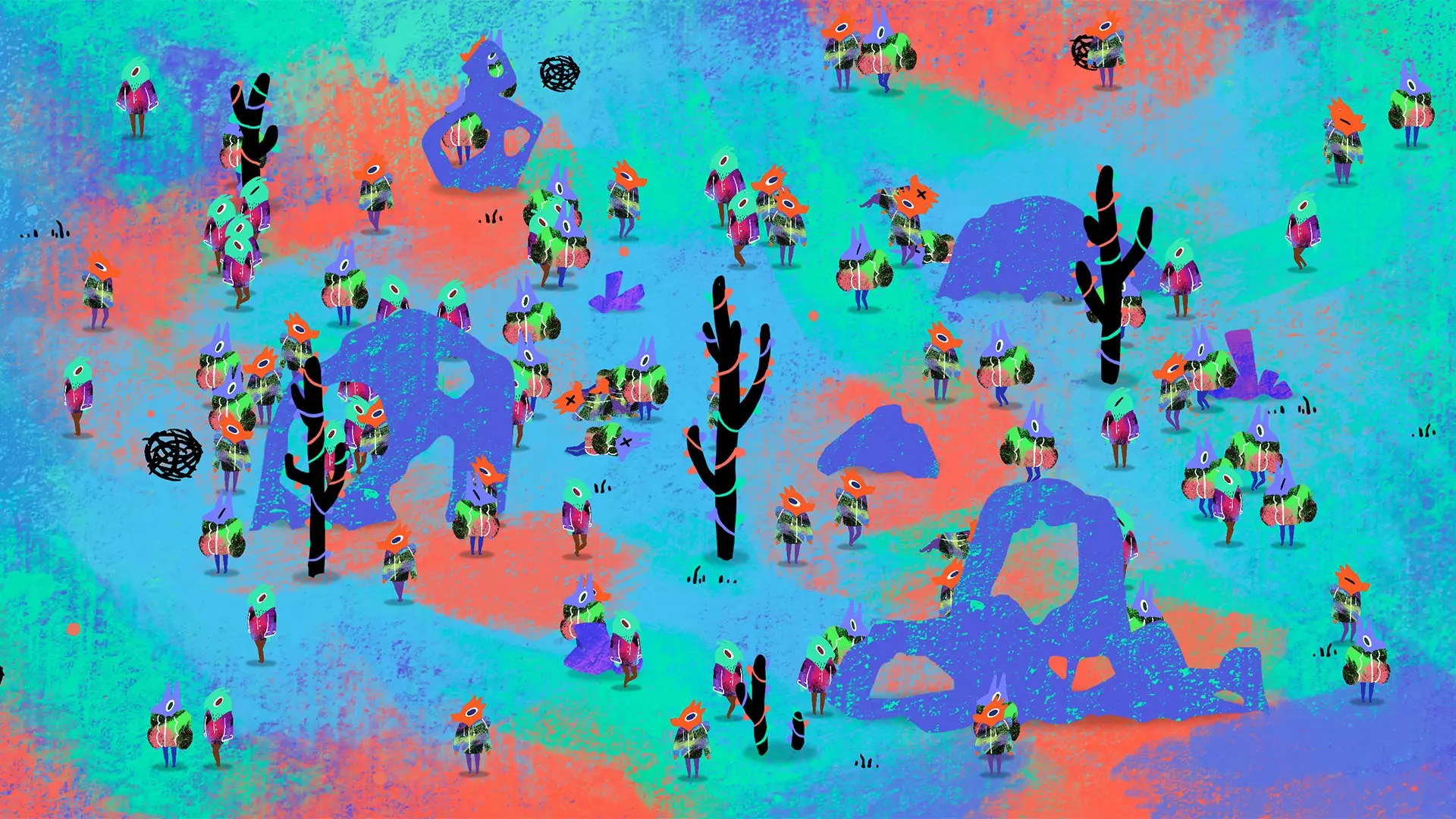 -Neon Knives (itch)-游戏截图-好玩游戏库