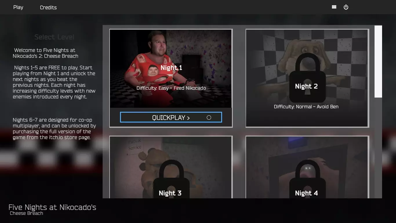 -Five Nights at Nikocado's 2: Cheese Breach-游戏截图-好玩游戏库