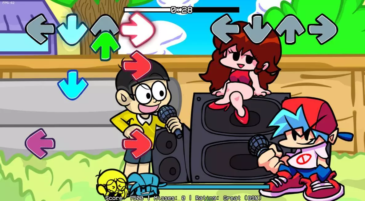 -VS Doraemon (FNF MOD)-游戏截图-好玩游戏库