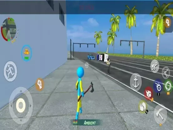 -Stickman Rope Hero Crime City-游戏截图-好玩游戏库