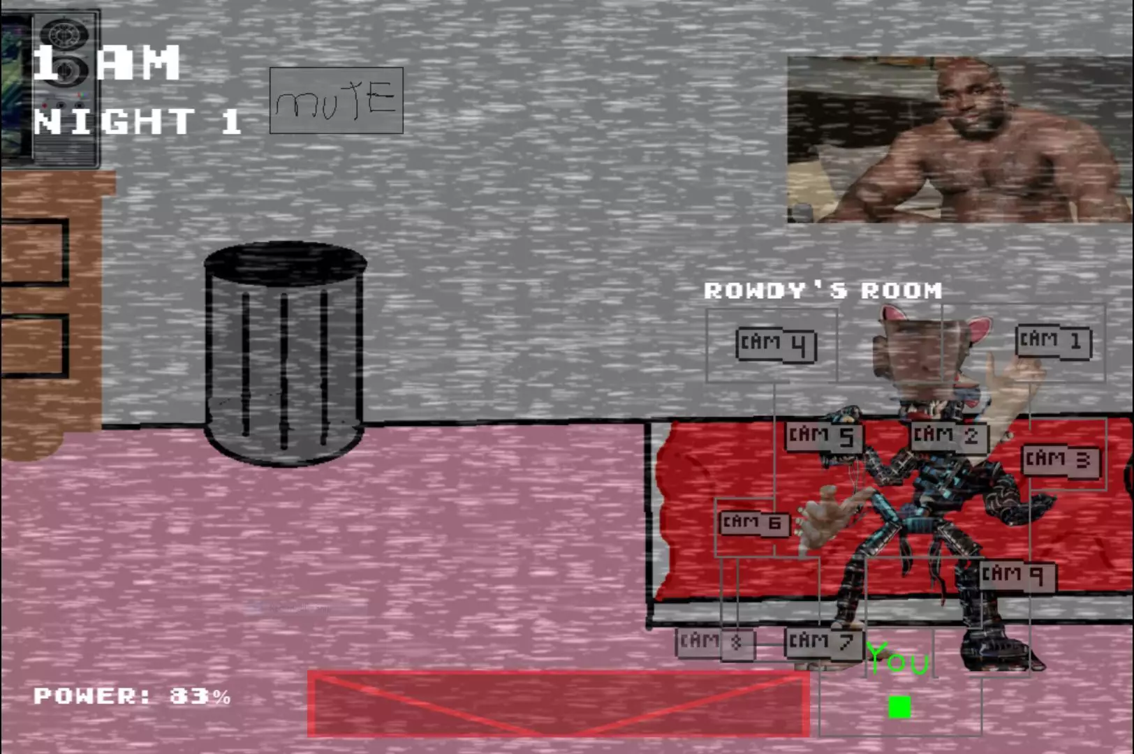 -Five Nights At Rowdy's: HTML5 EDITION-游戏截图-好玩游戏库