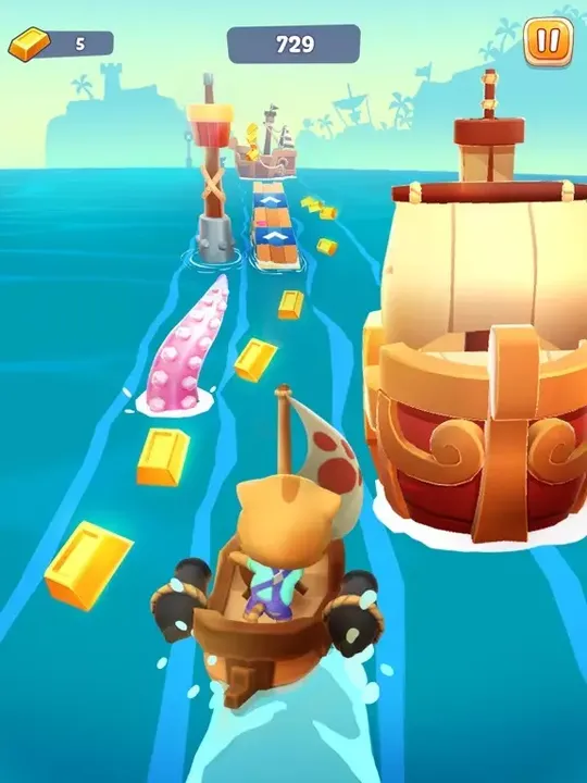 -Talking Tom Time Rush-游戏截图-好玩游戏库