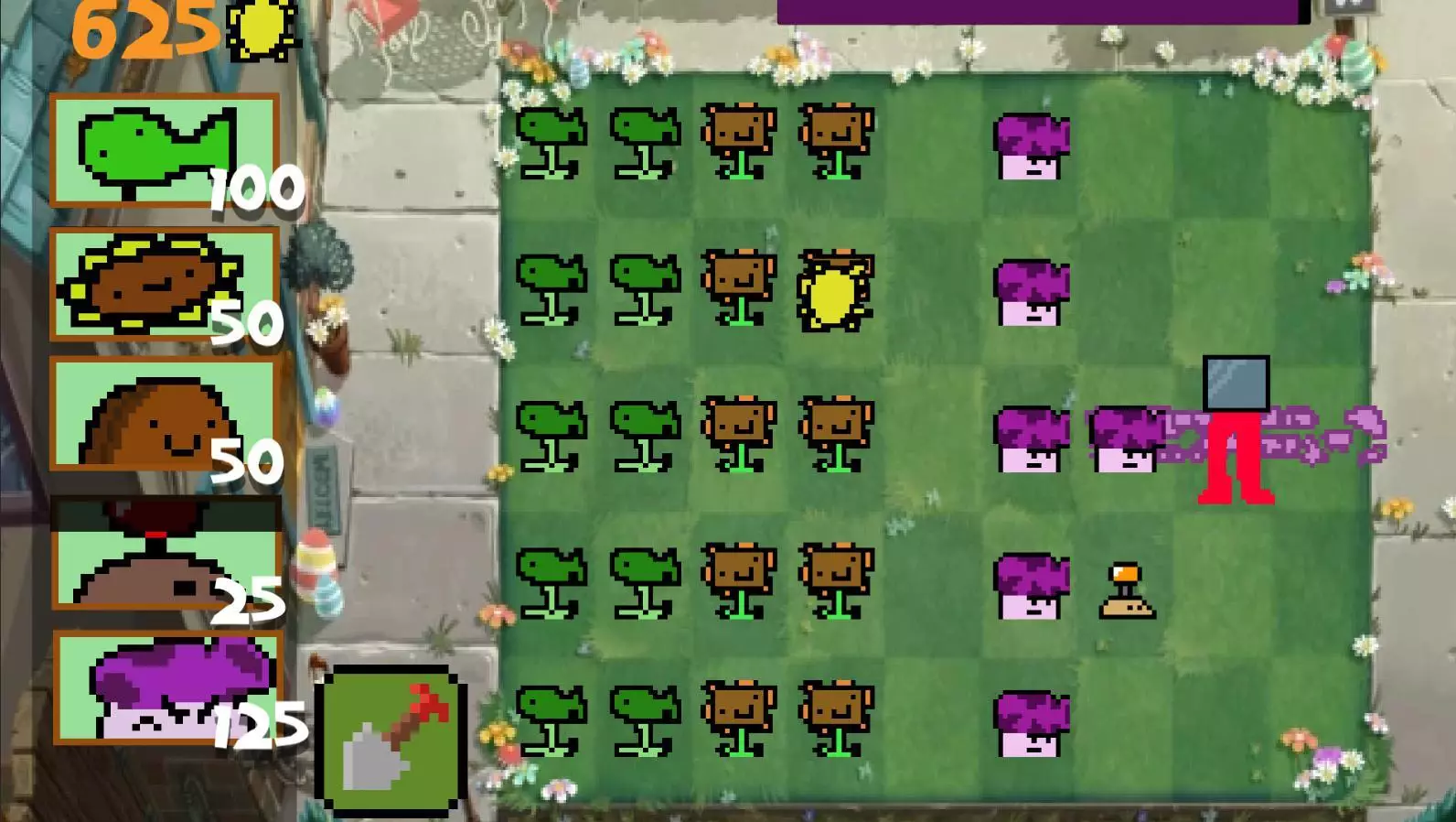 Plants Vs Zombies Demake – Final Project