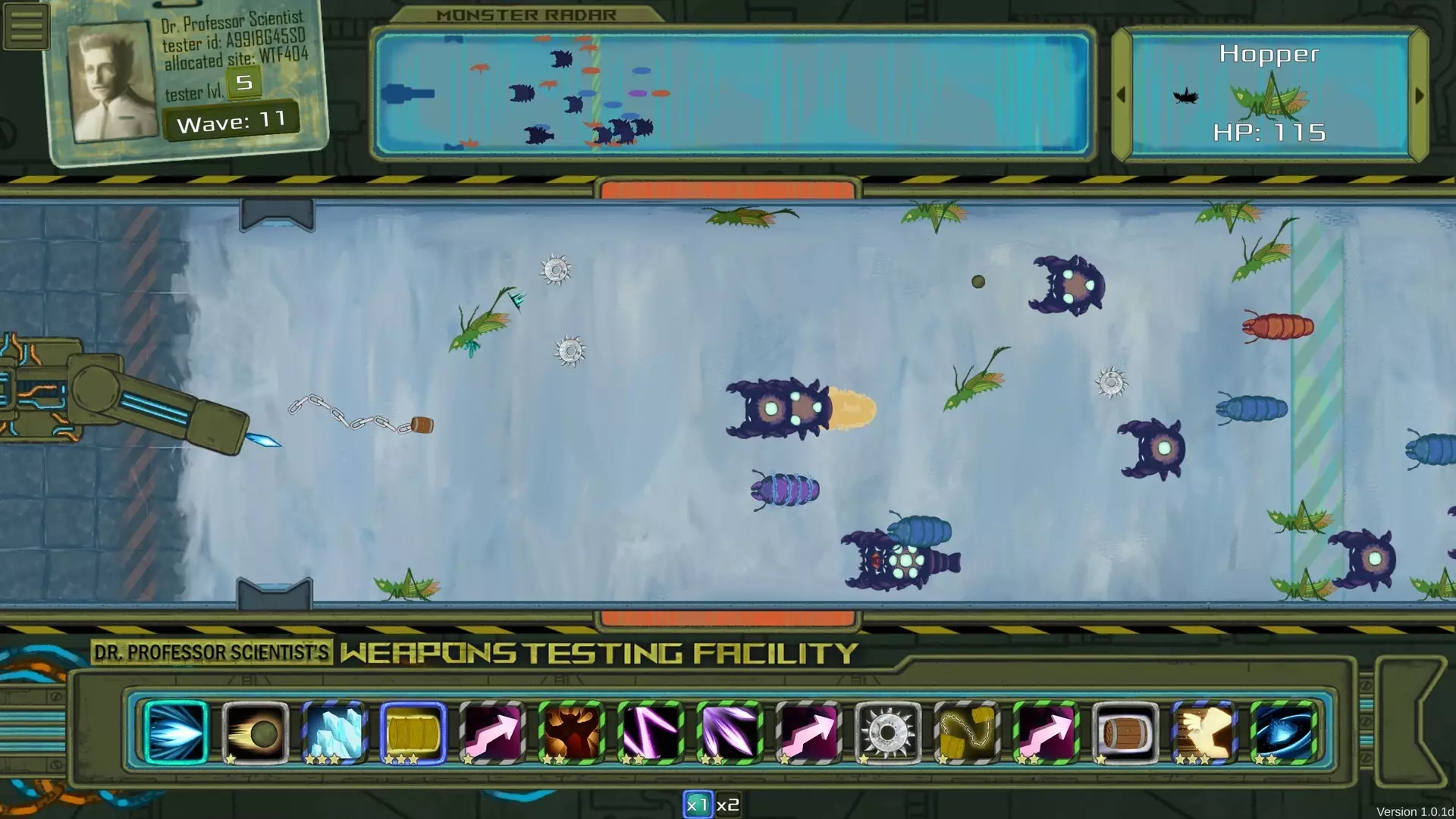 -Dr. Professor Scientist's Weapons Testing Facility-游戏截图-好玩游戏库