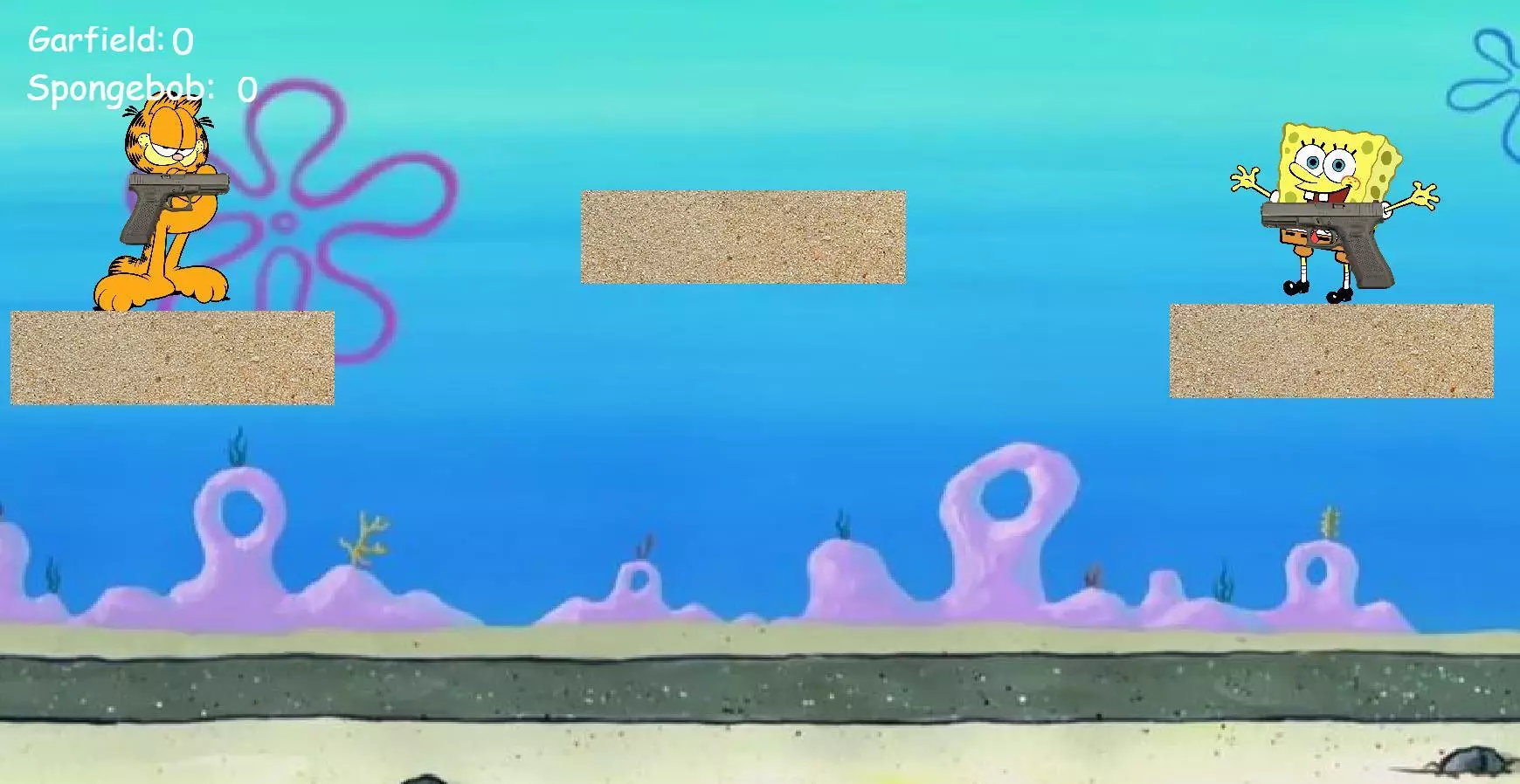 Spongebob VS Garfield a death with a truth