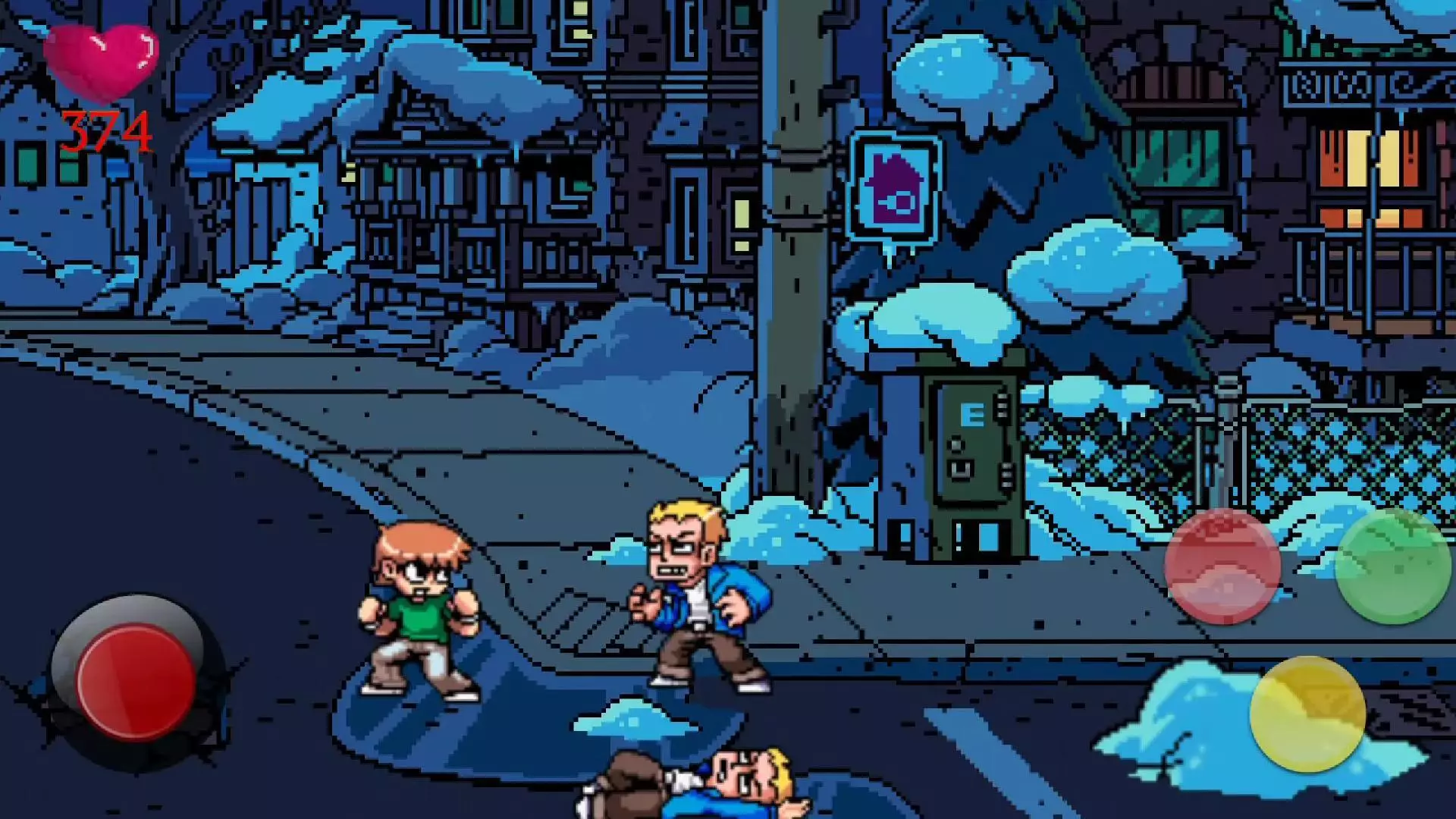 Scott Pilgrim vs The World Android demo