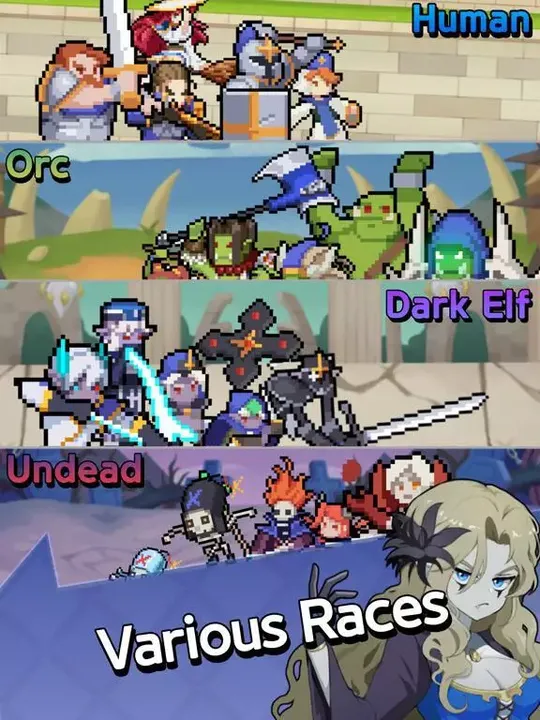 -Epic Rush - Idle Pixel RPG-游戏截图-好玩游戏库