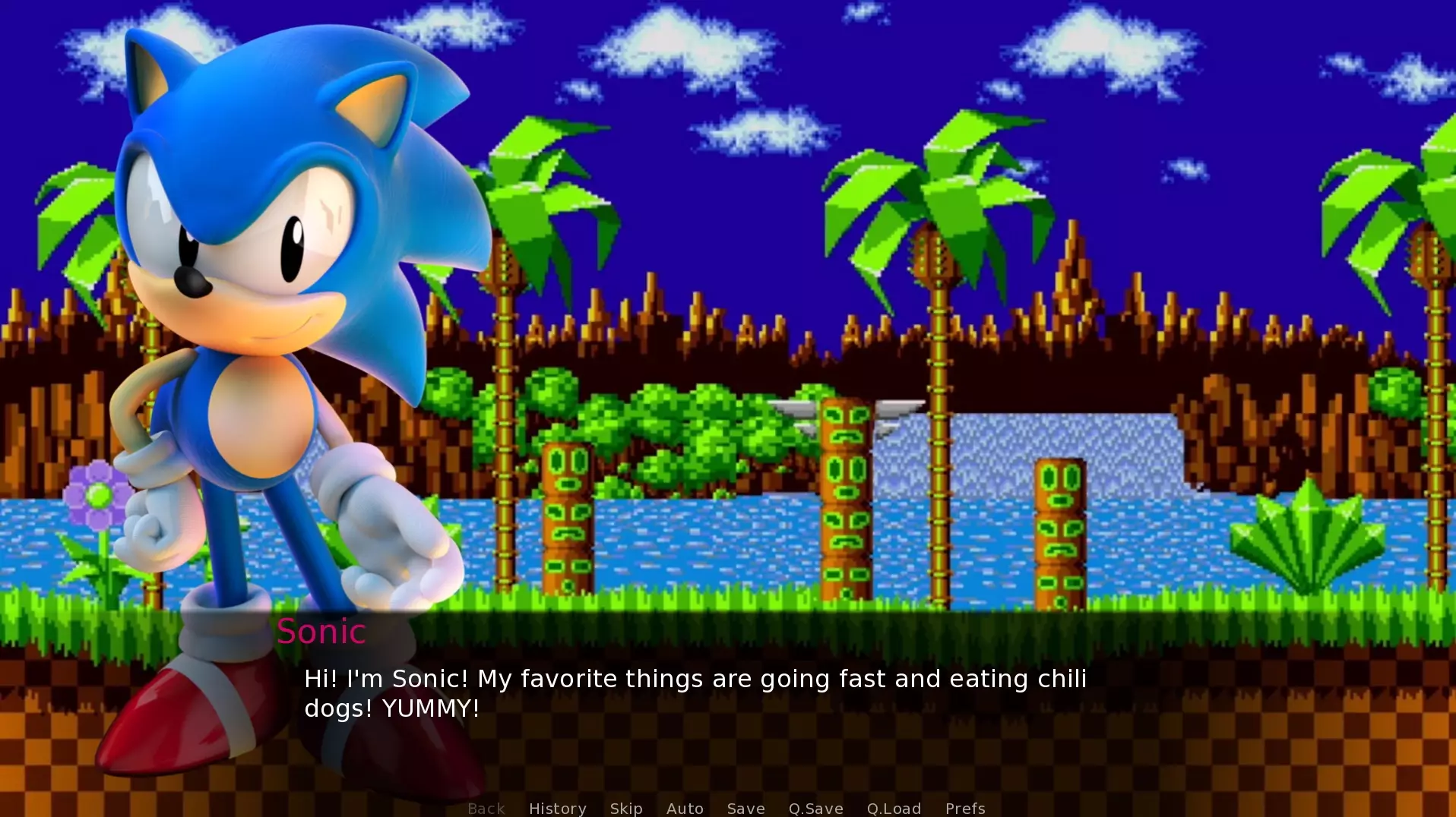Sonic Colors Dating Simulator