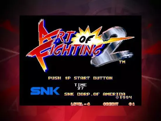 ART OF FIGHTING 2 ACA NEOGEO