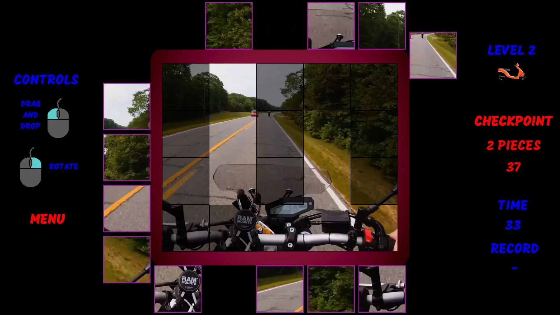 -Motorbike Video Puzzle-游戏截图-好玩游戏库
